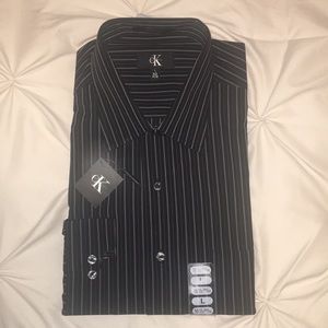 Calvin Klein Long Sleeve Button Down Dress Shirt